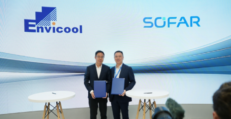 Envicool and SOFAR Sign Global Strategic Agreement to Expand DX Cooling Applications in Industrial and Commercial Energy Storage