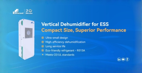 Another 30% Reduction in Volume! Envicool Energy Storage Dehumidification Continues to Upgrade