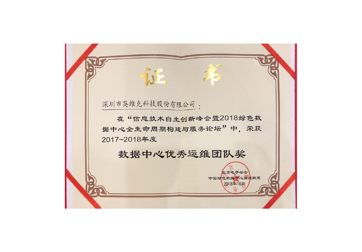 Excellent O&M Team Award